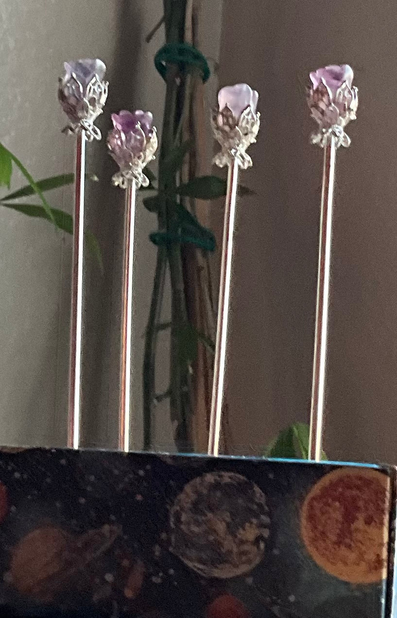 Crystal Hair Pins