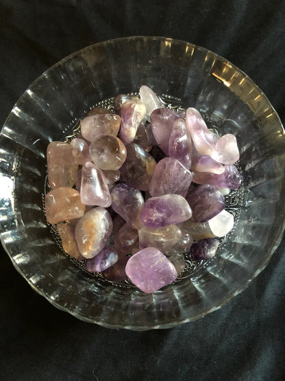 Tumbled Amethyst Stones or Small Amethyst Pieces